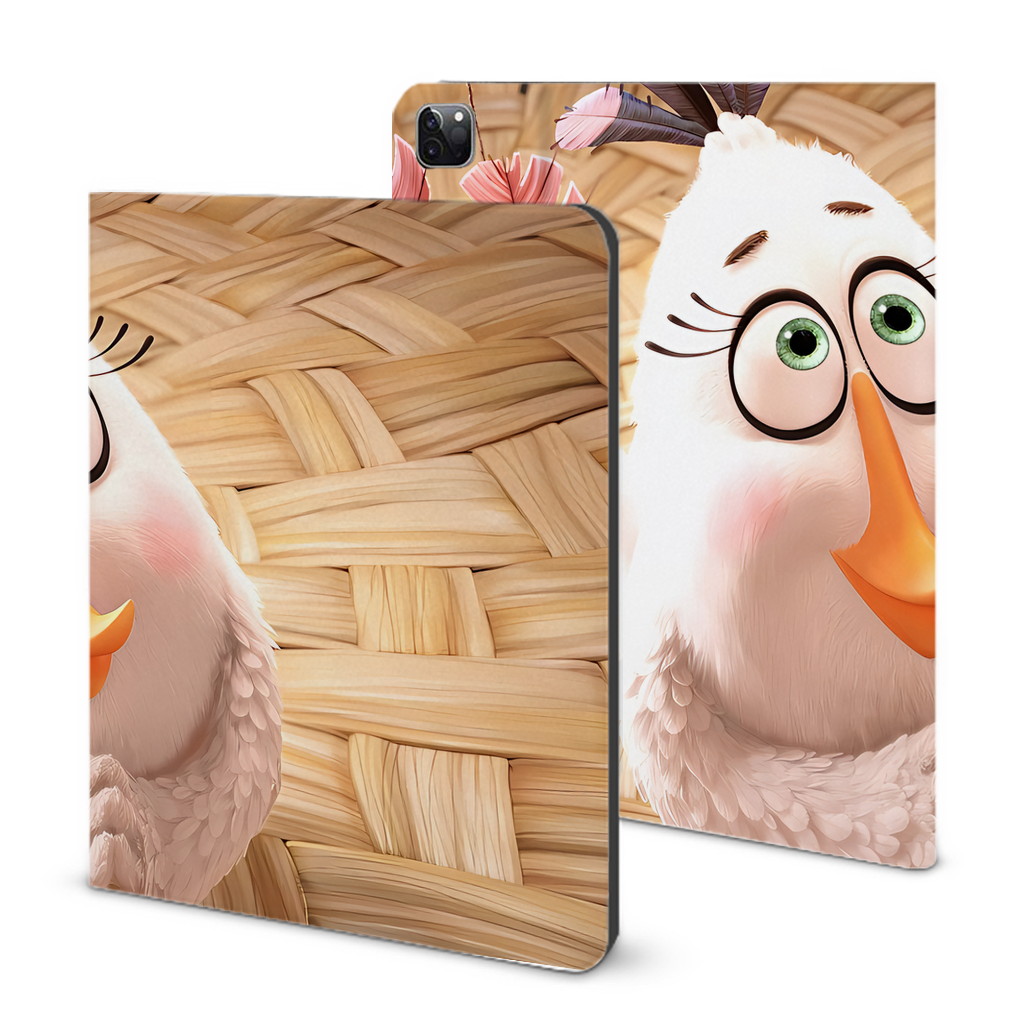 （画像用） Angry Birds アングリーバード IPad ケース ブック型 PUレザー TPU 耐衝撃 軽量 薄型 ペン収納なし 全面保護 IPad 各モデル対応
